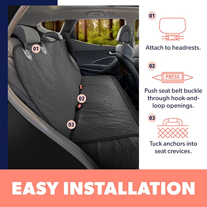 - Dog Car Seat Cover Protector