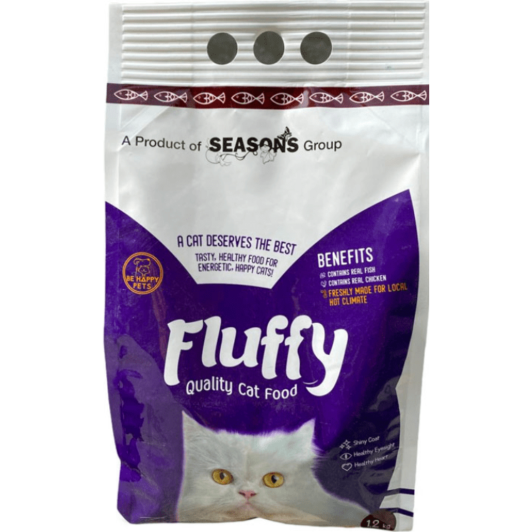 Fluffy Cat Food - 1.2 KG